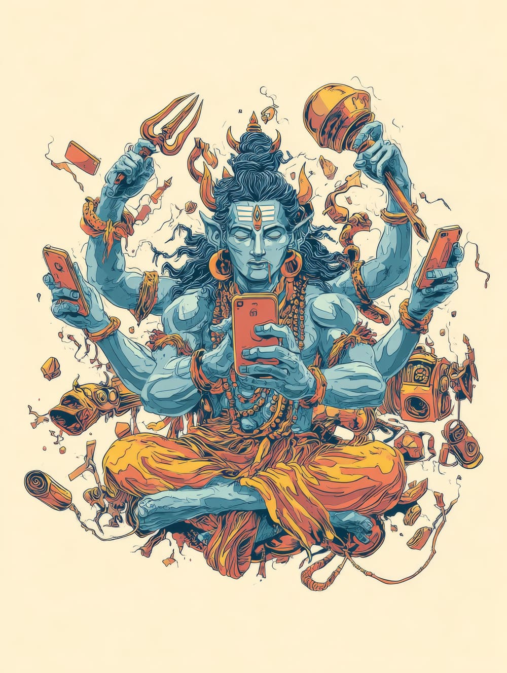 Tableau Shiva à la Pointe de la Technologie