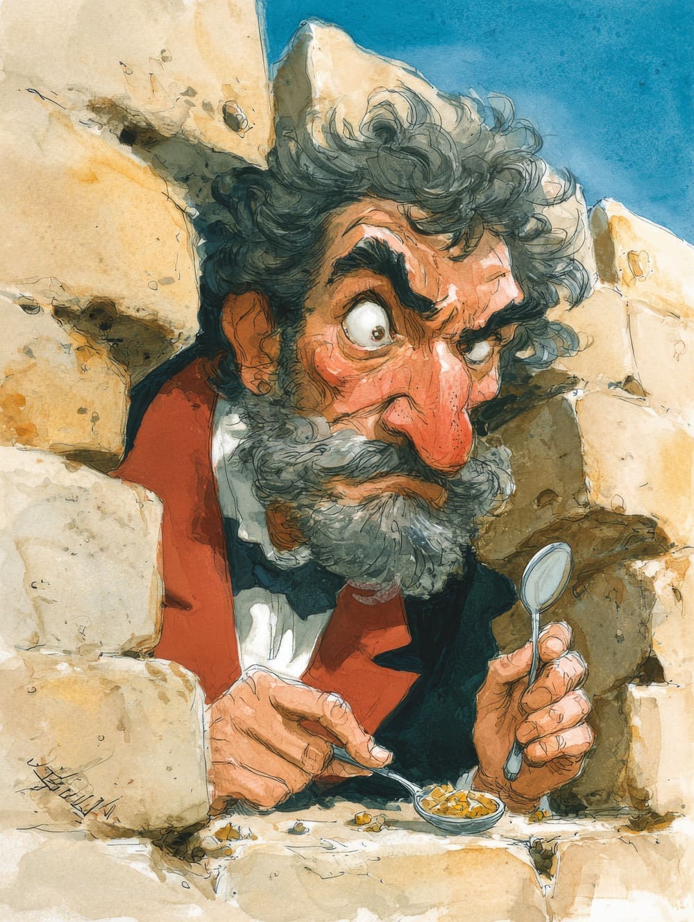 Tableau La Cuillère du Comte de Monte-Cristo