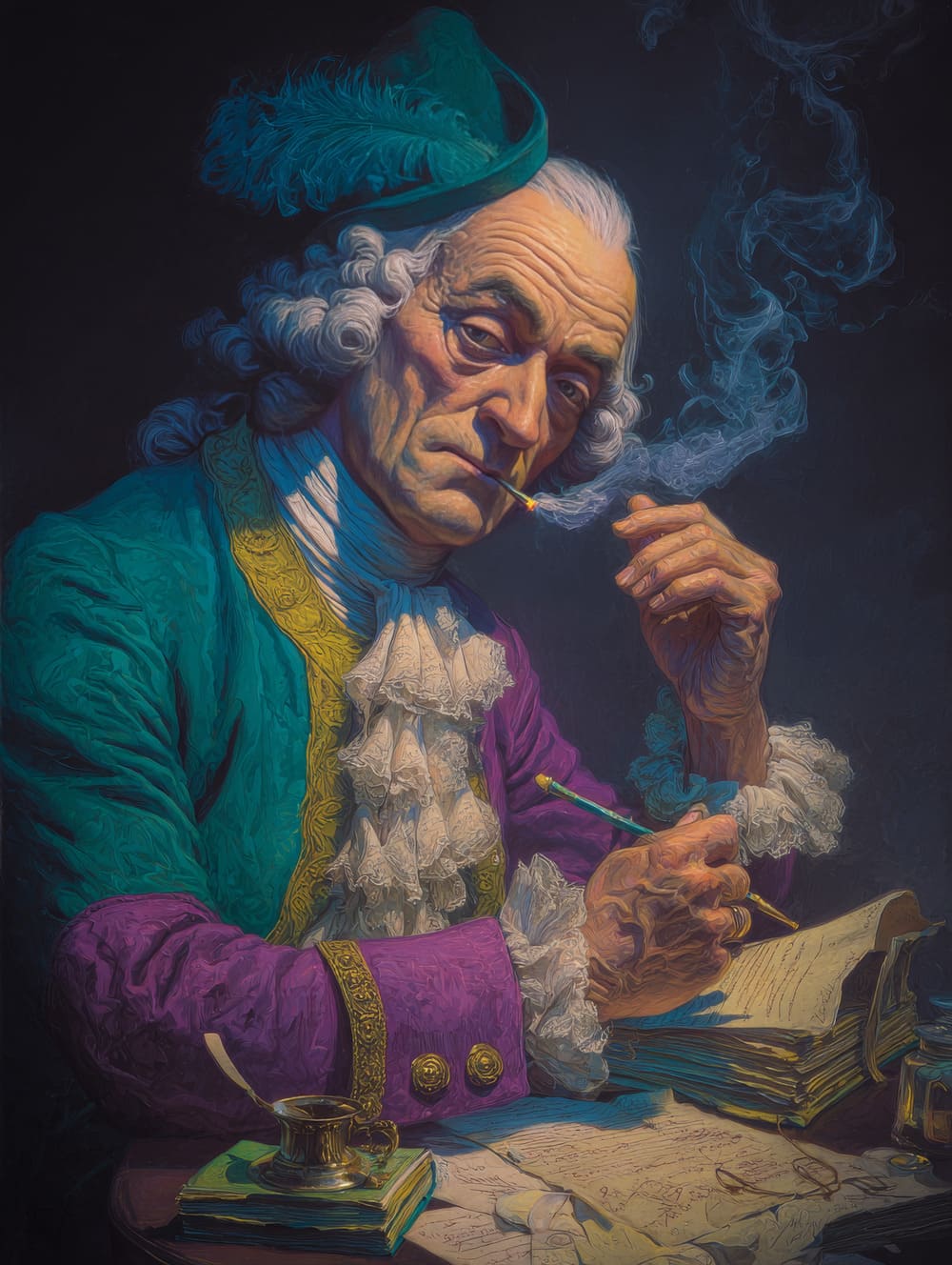 Tableau Voltaire Humour