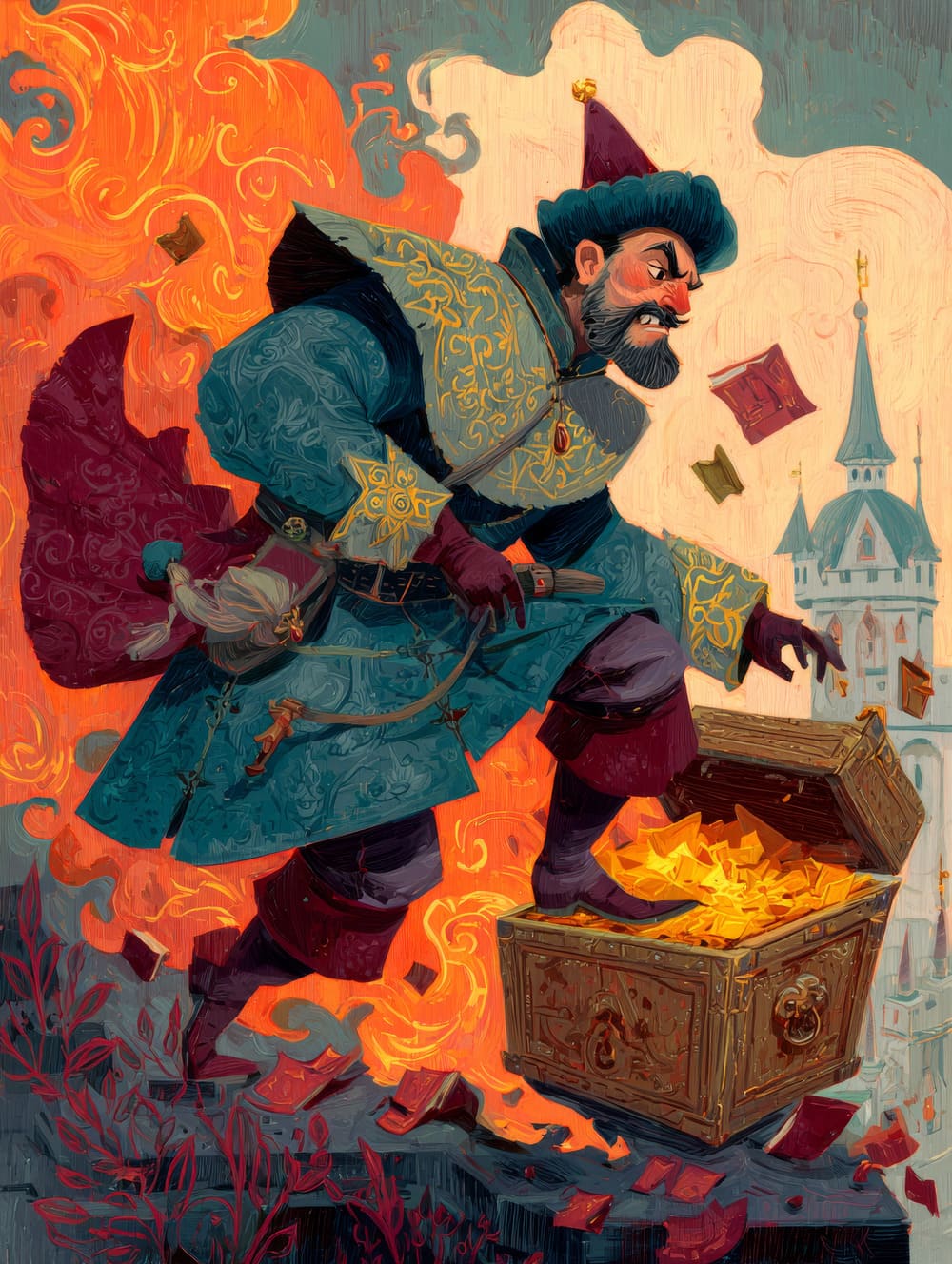 Tableau Ivan le Terrible Détruit les Réclamations des Gueux