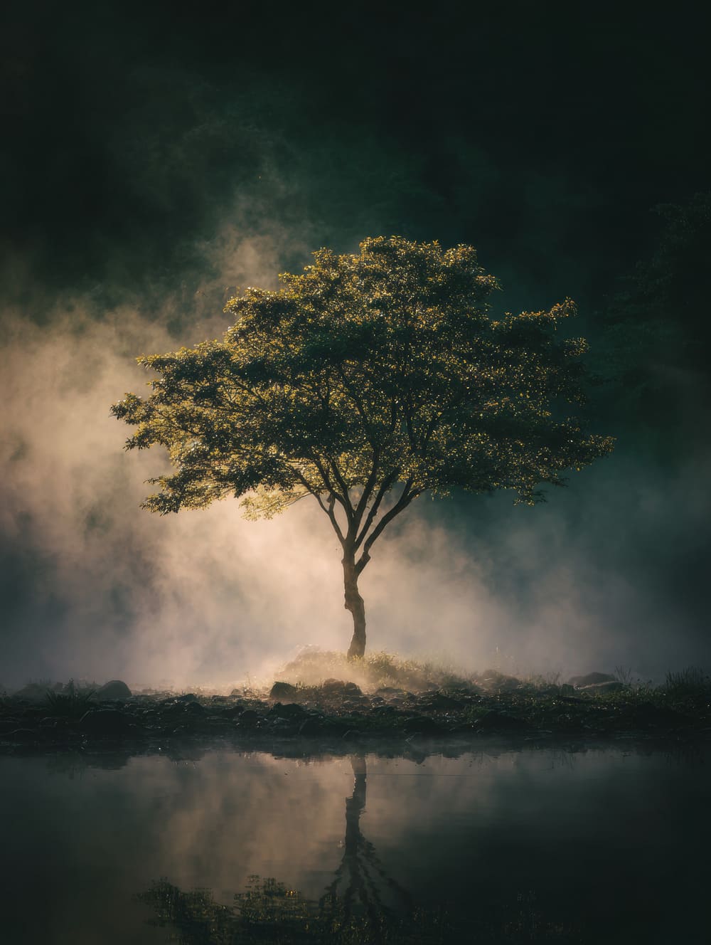 Tableau Arbre De Vie En Nature (Zen)
