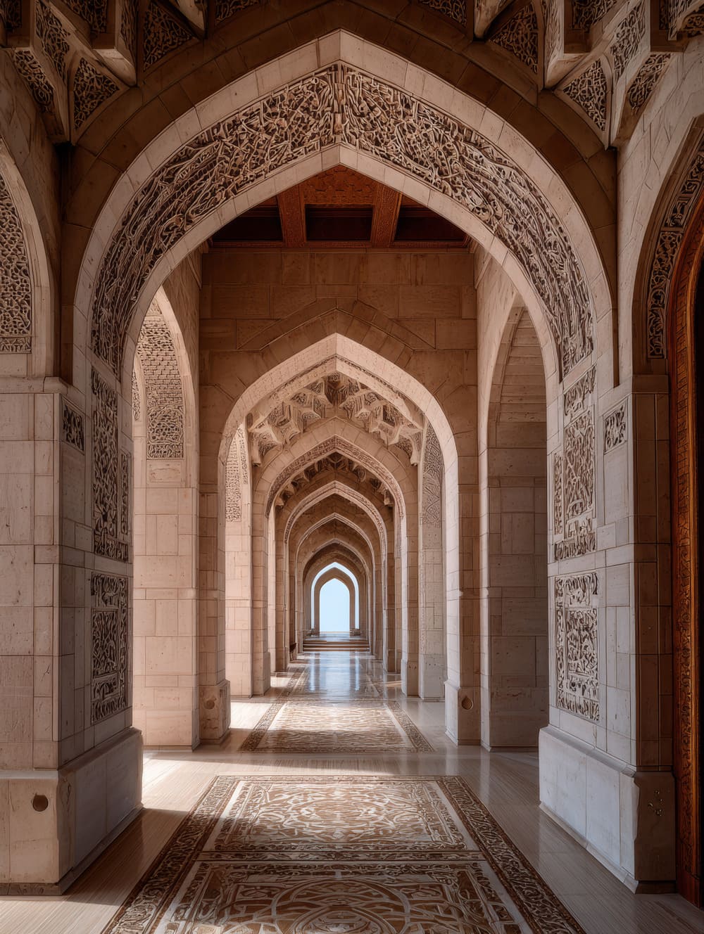 Tableau Arches Orientales (Architecture Sacrée)