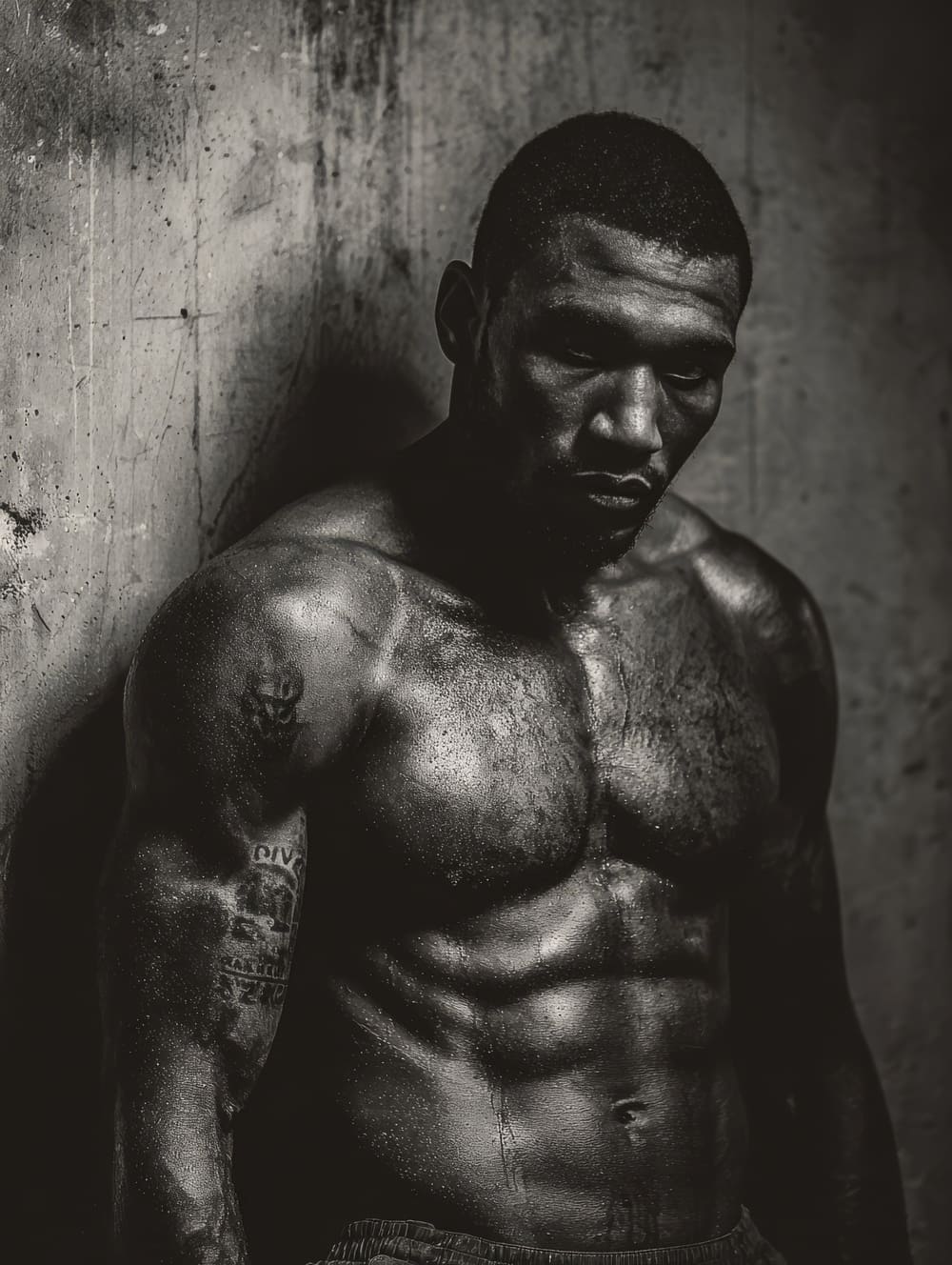 Tableau Boxe Style Industriel