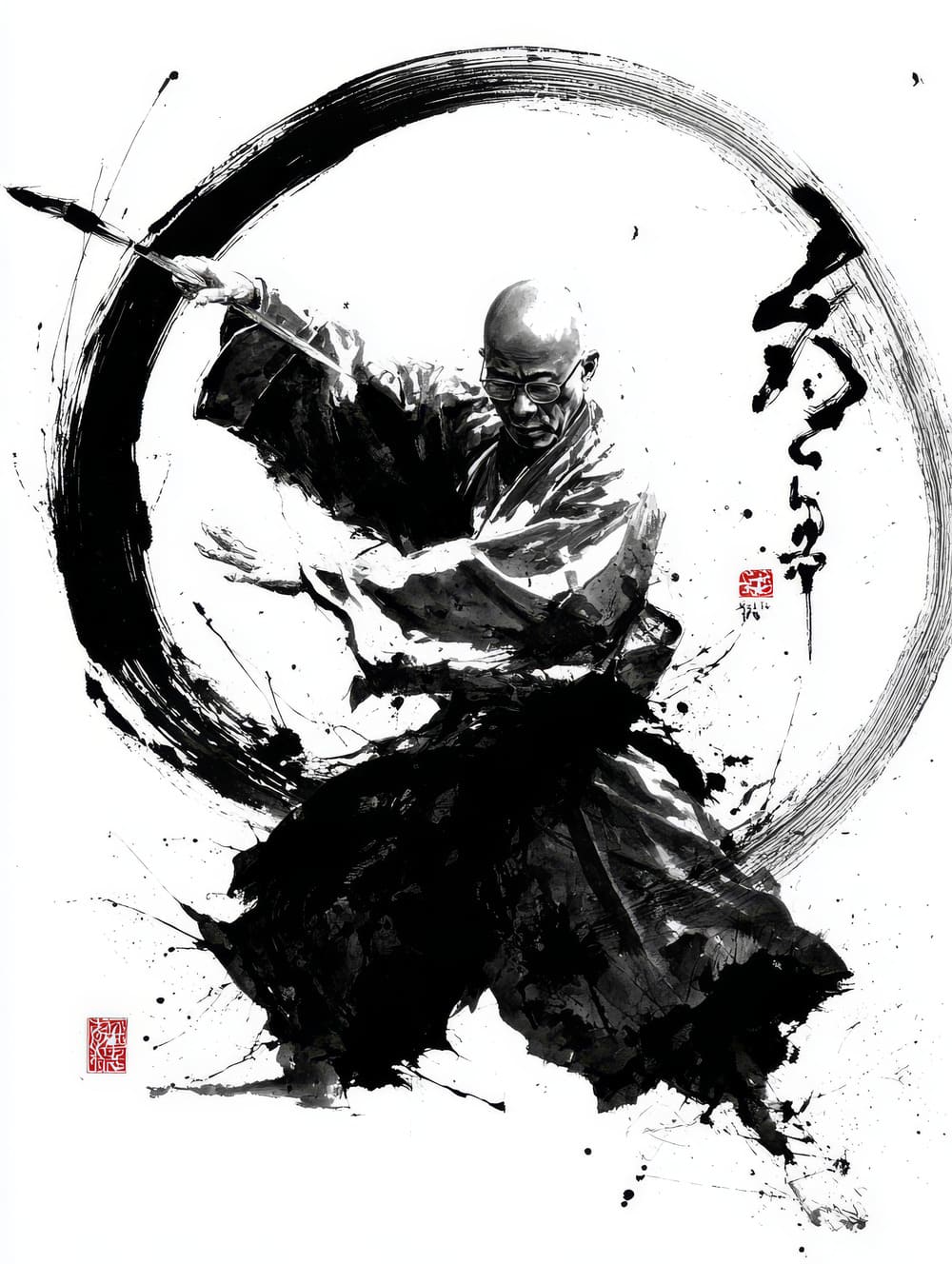 Tableau Calligraphie Shodō