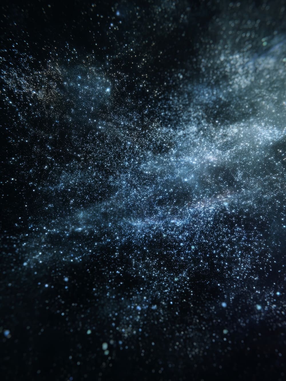 Tableau Champ D’Étoiles Abstrait