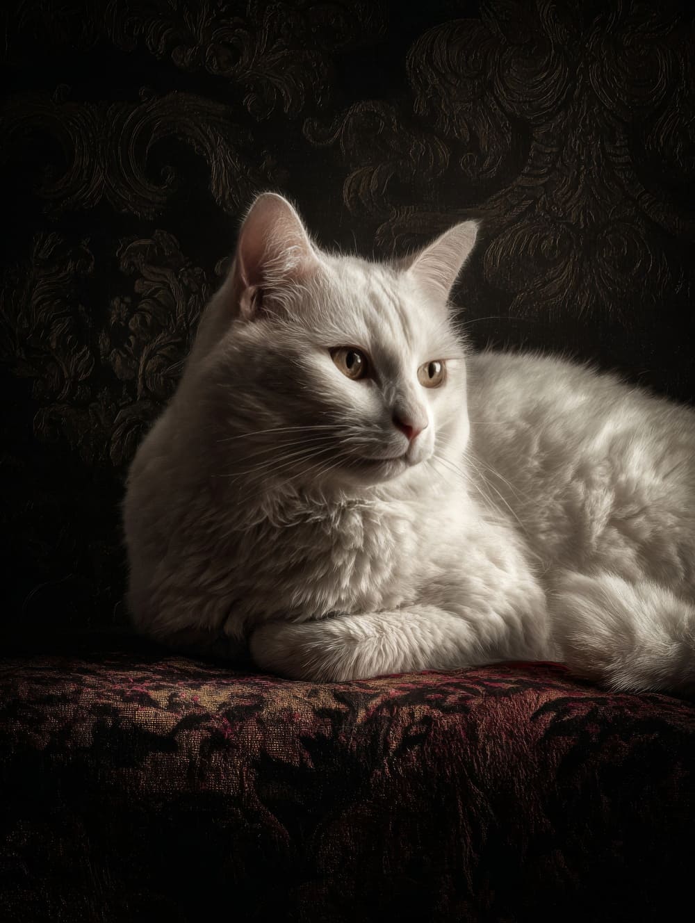 Tableau Chat Baroque