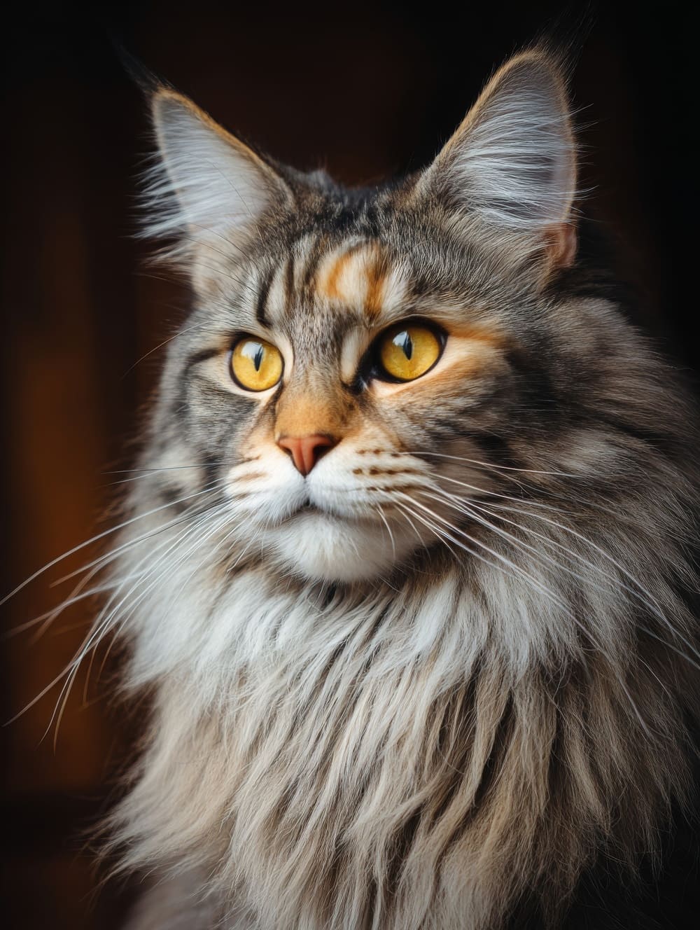 Tableau Chat Maine Coon