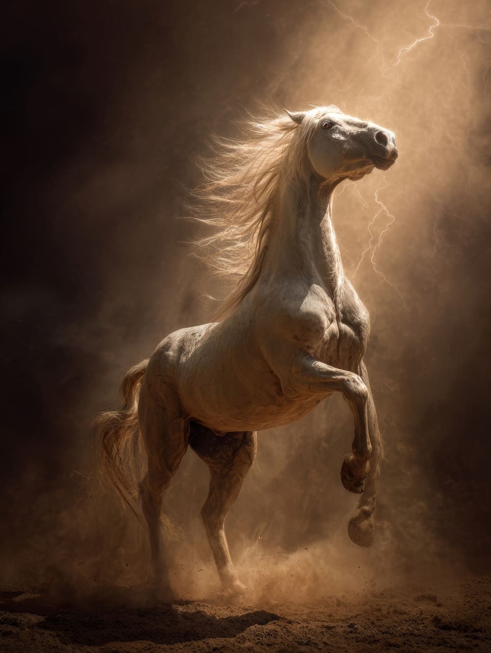 Tableau Cheval Baroque