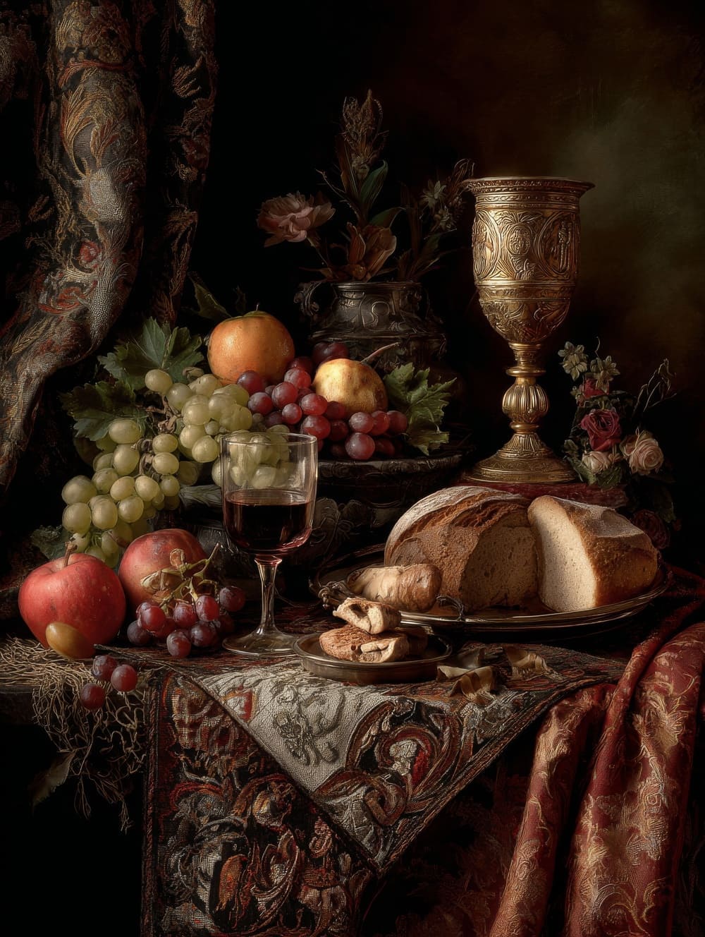 Tableau Cuisine Baroque