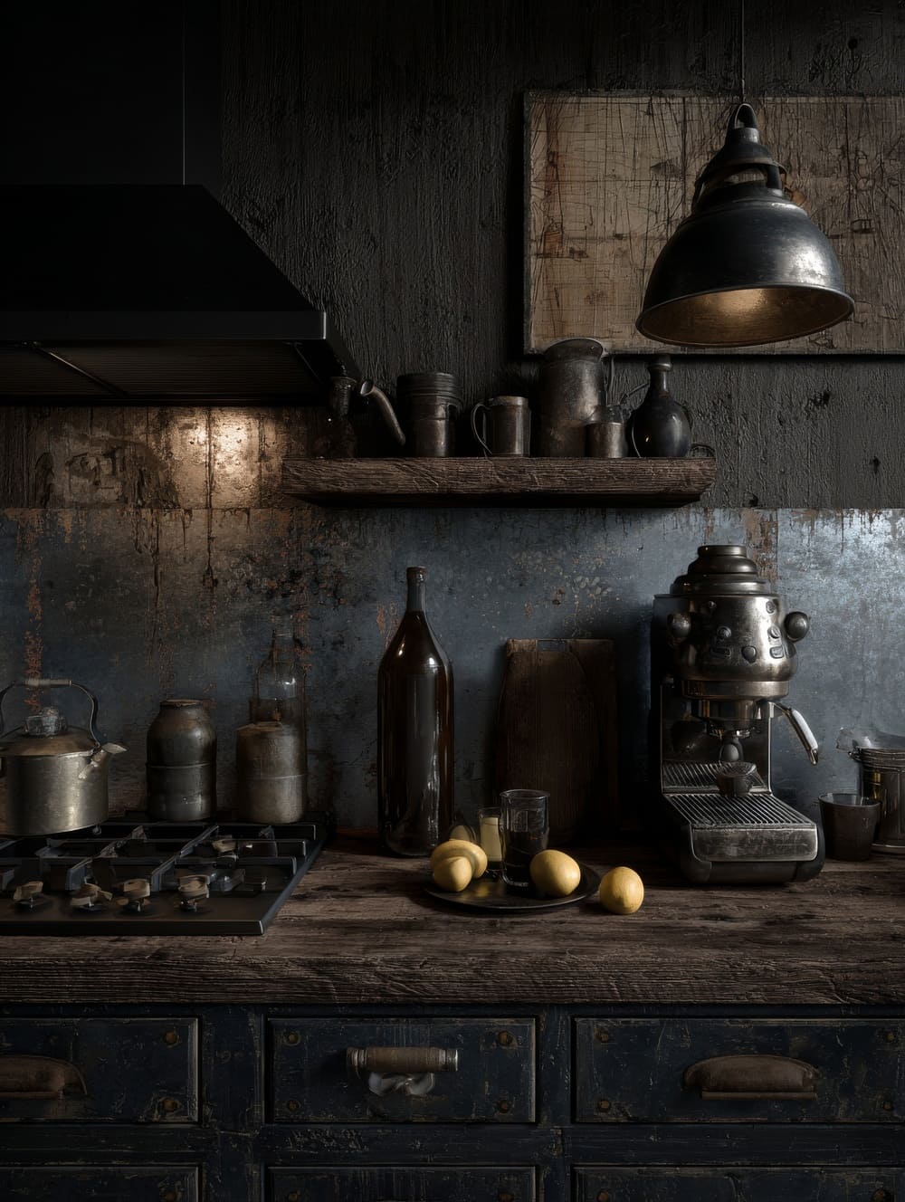 Tableau Cuisine Style Industriel