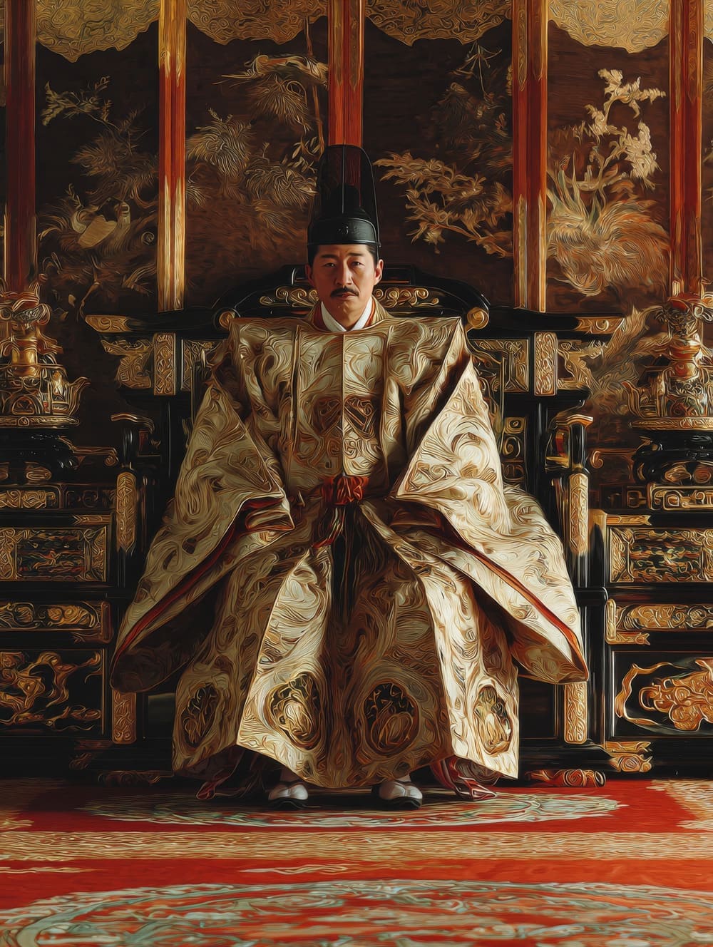 Tableau Empereur Japonais