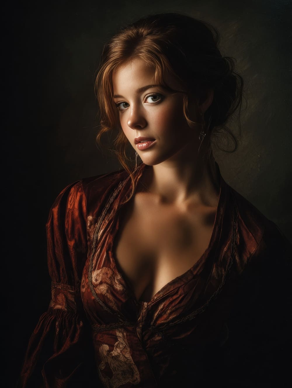 Tableau Femme Baroque