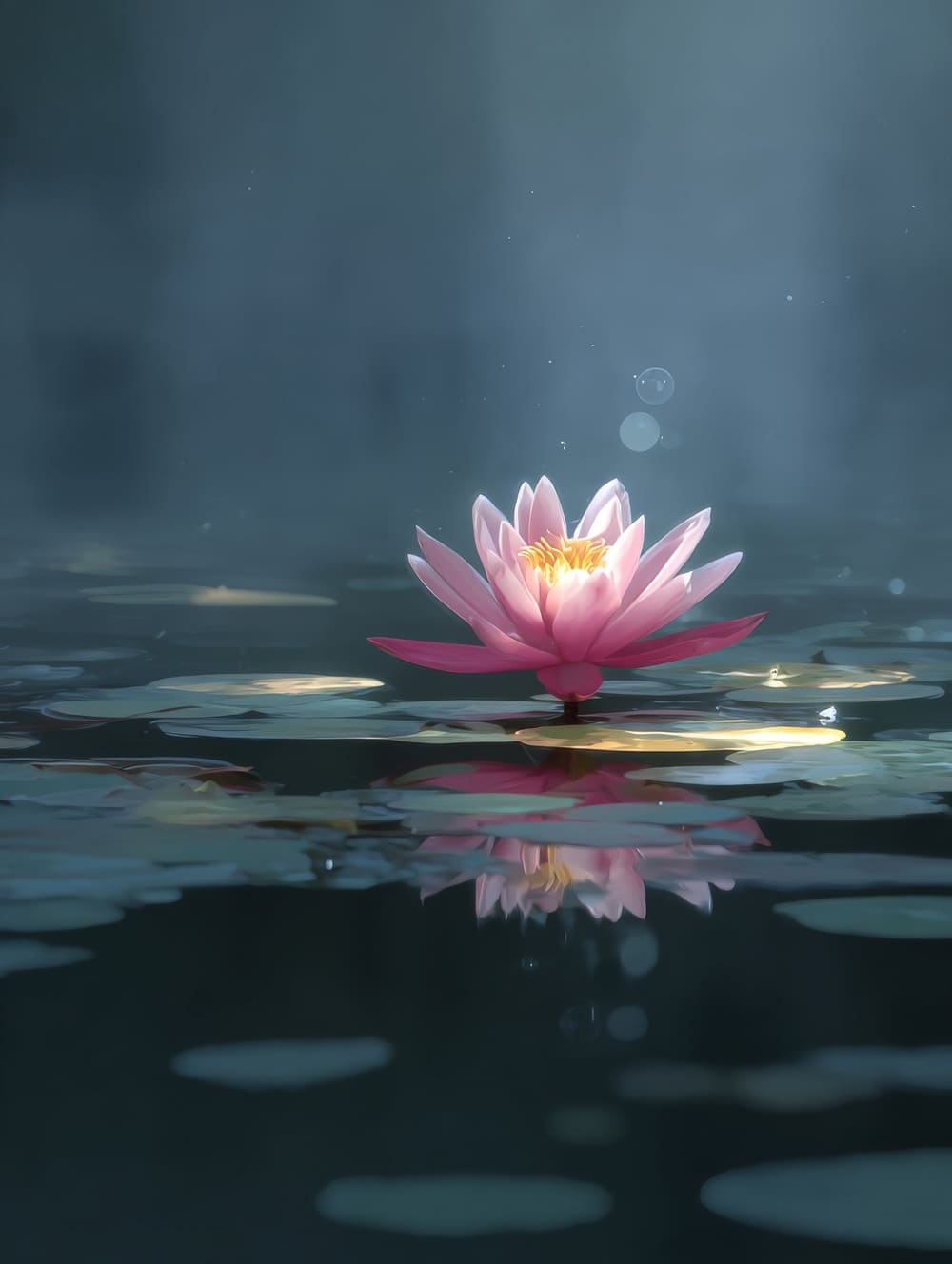 Tableau Fleur de Lotus