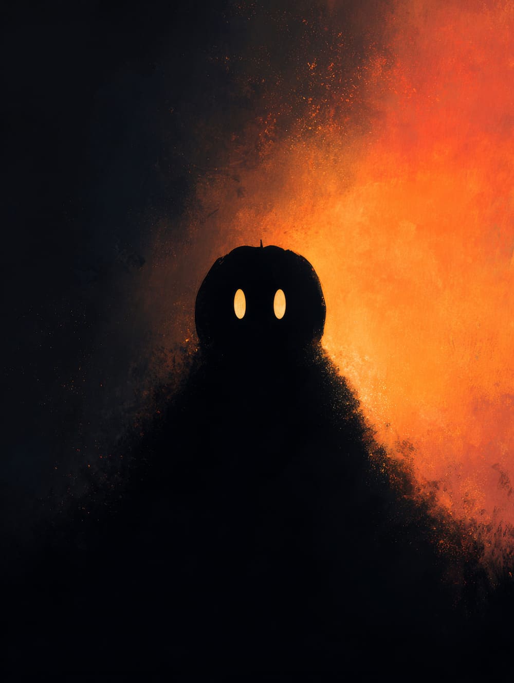Tableau Halloween Minimaliste