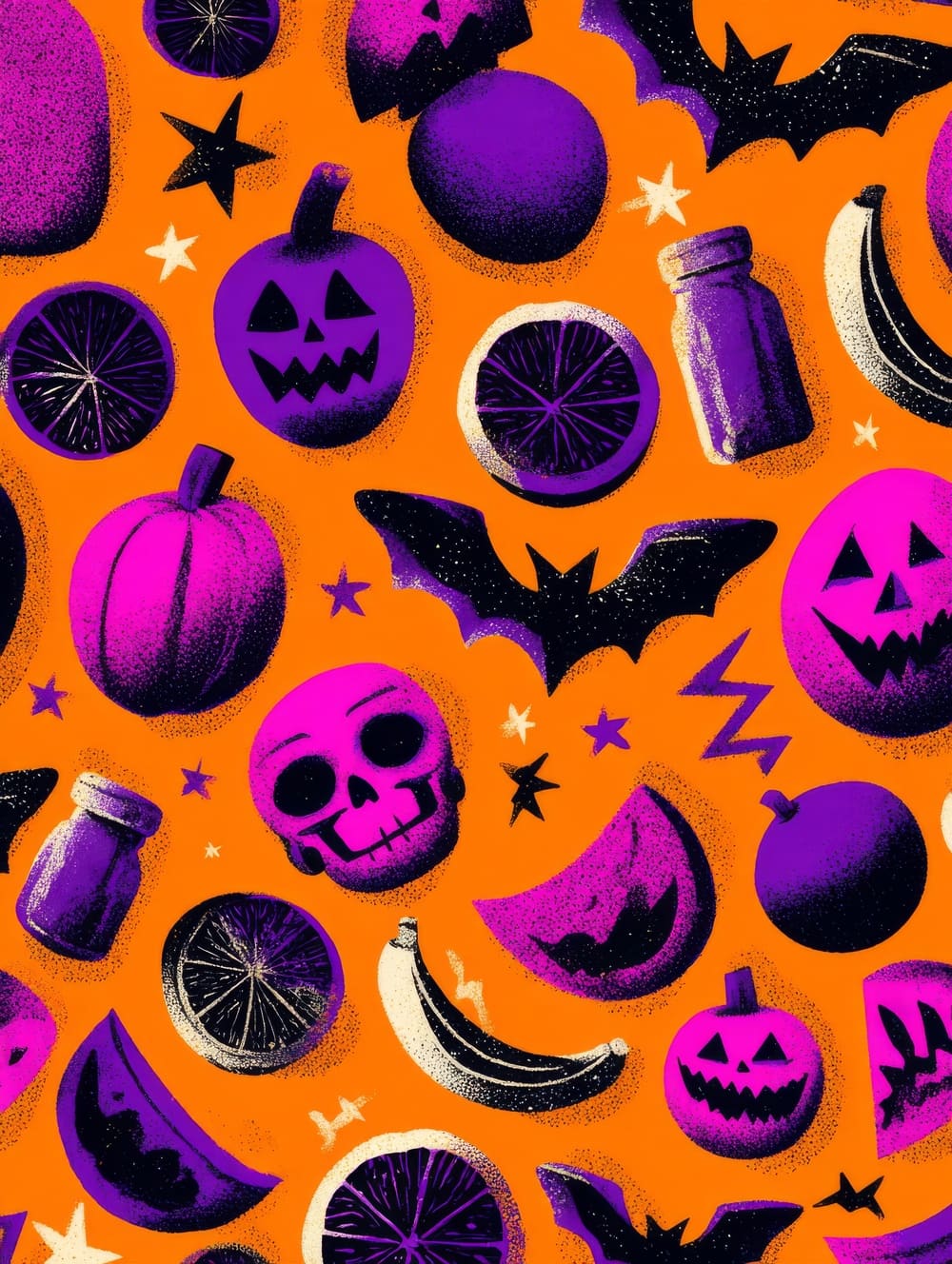 Tableau Halloween Pop Art