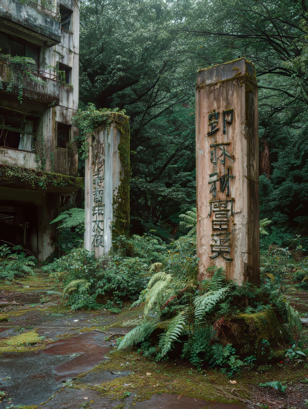 Tableau Japon Post-Apocalyptique