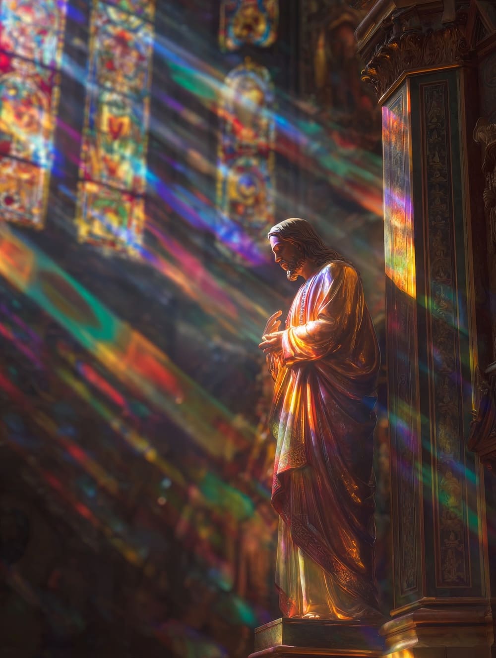 Tableau Jesus Christ Cathédrale