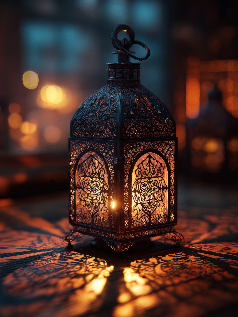 Tableau Lanterne Orientale (Lumière Douce)