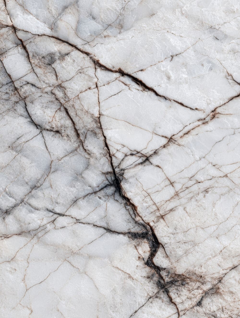 Tableau Marbre Blanc Veiné (Macro Texture)