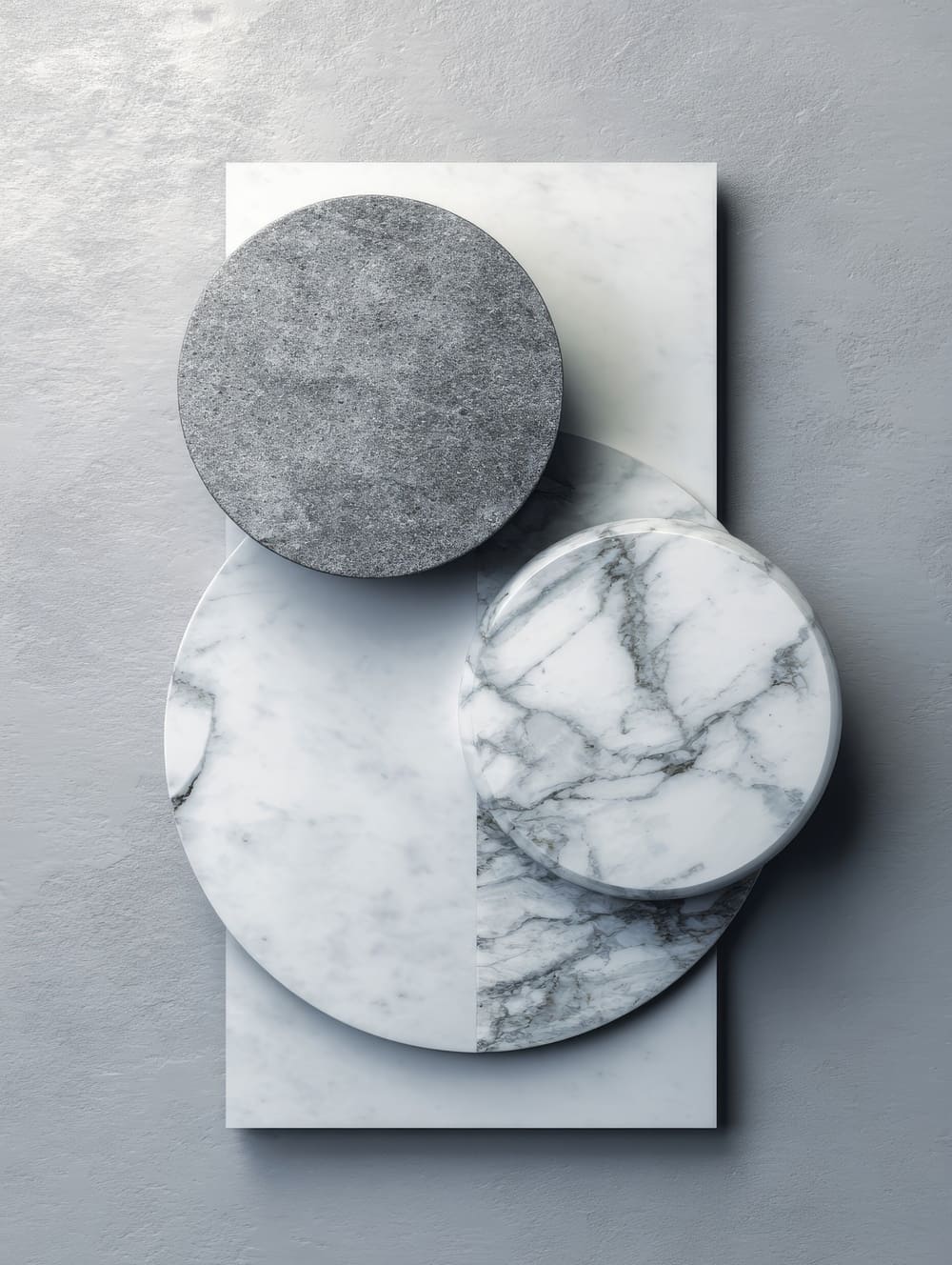 Tableau Marbre En Composition Minimaliste
