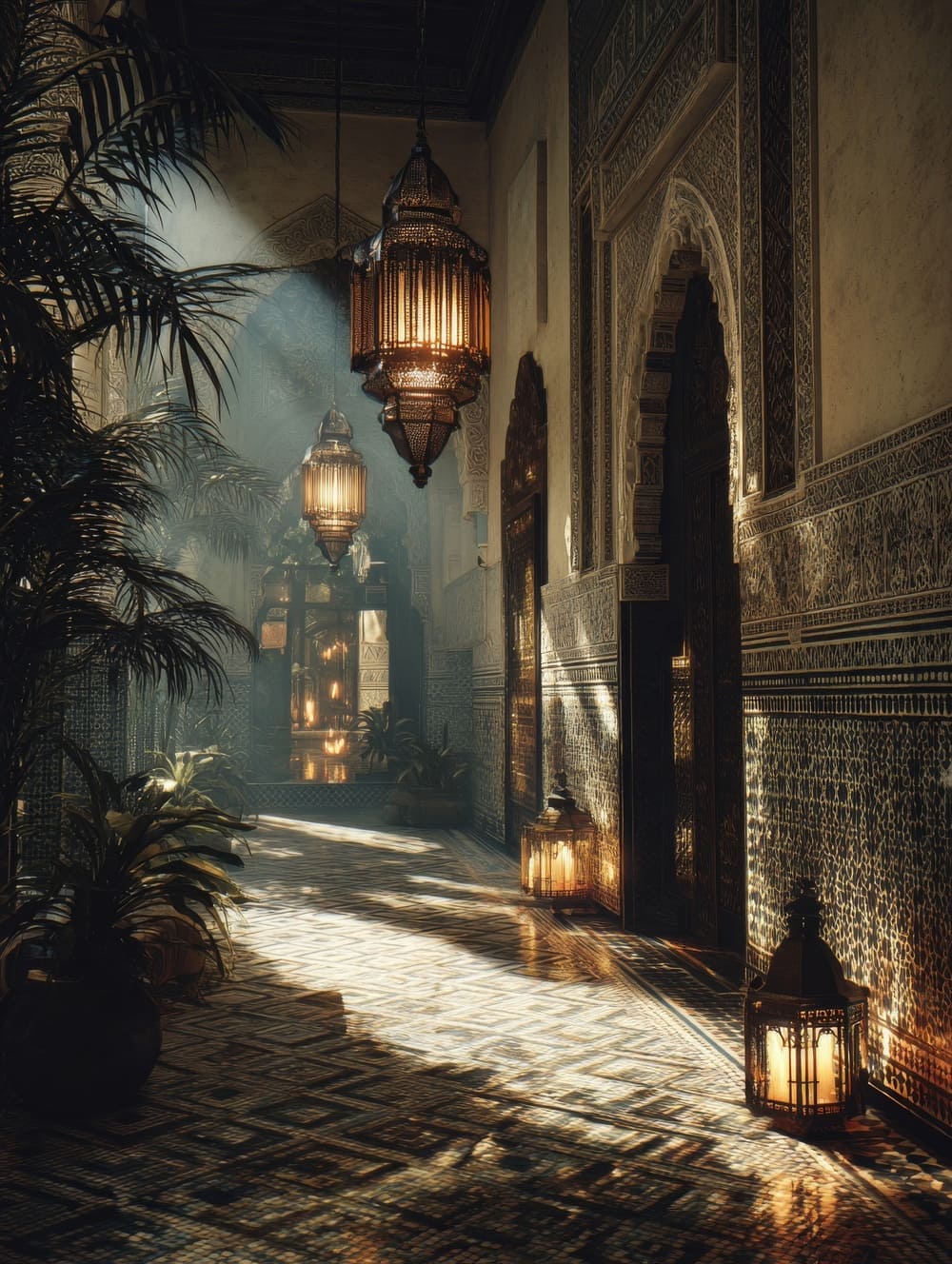 Tableau Maroc Baroque