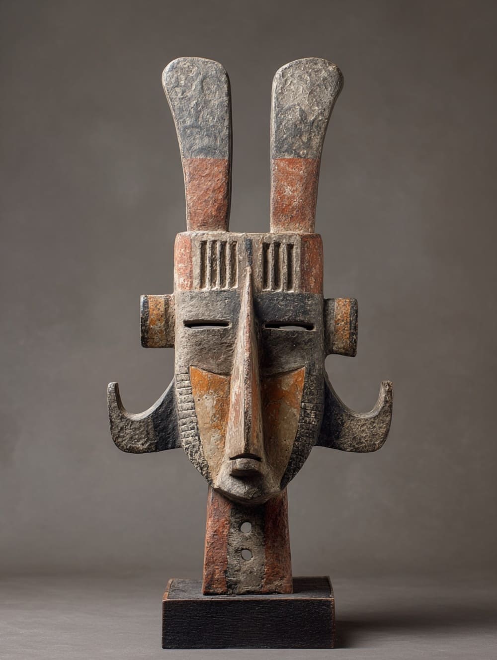 Tableau Masque Dogon Stylisé