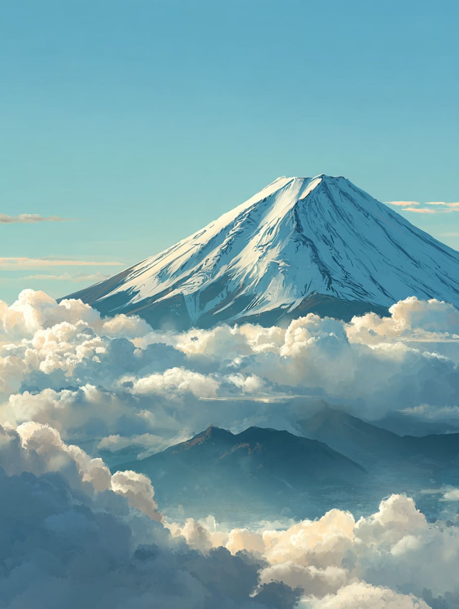 Tableau Mont Fuji - Japon