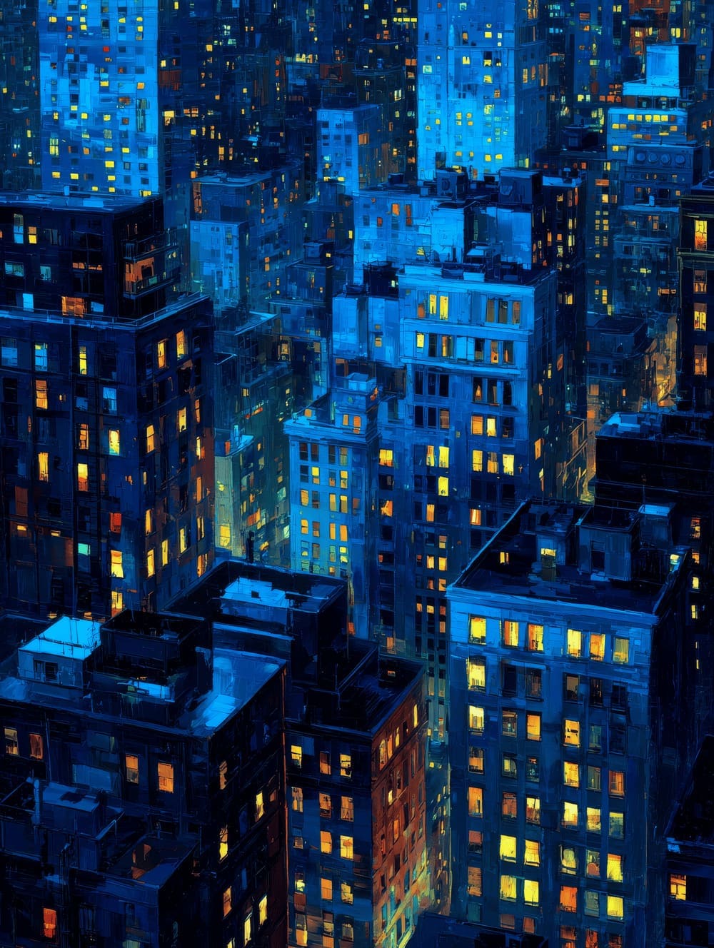 Tableau New-York Nocturne