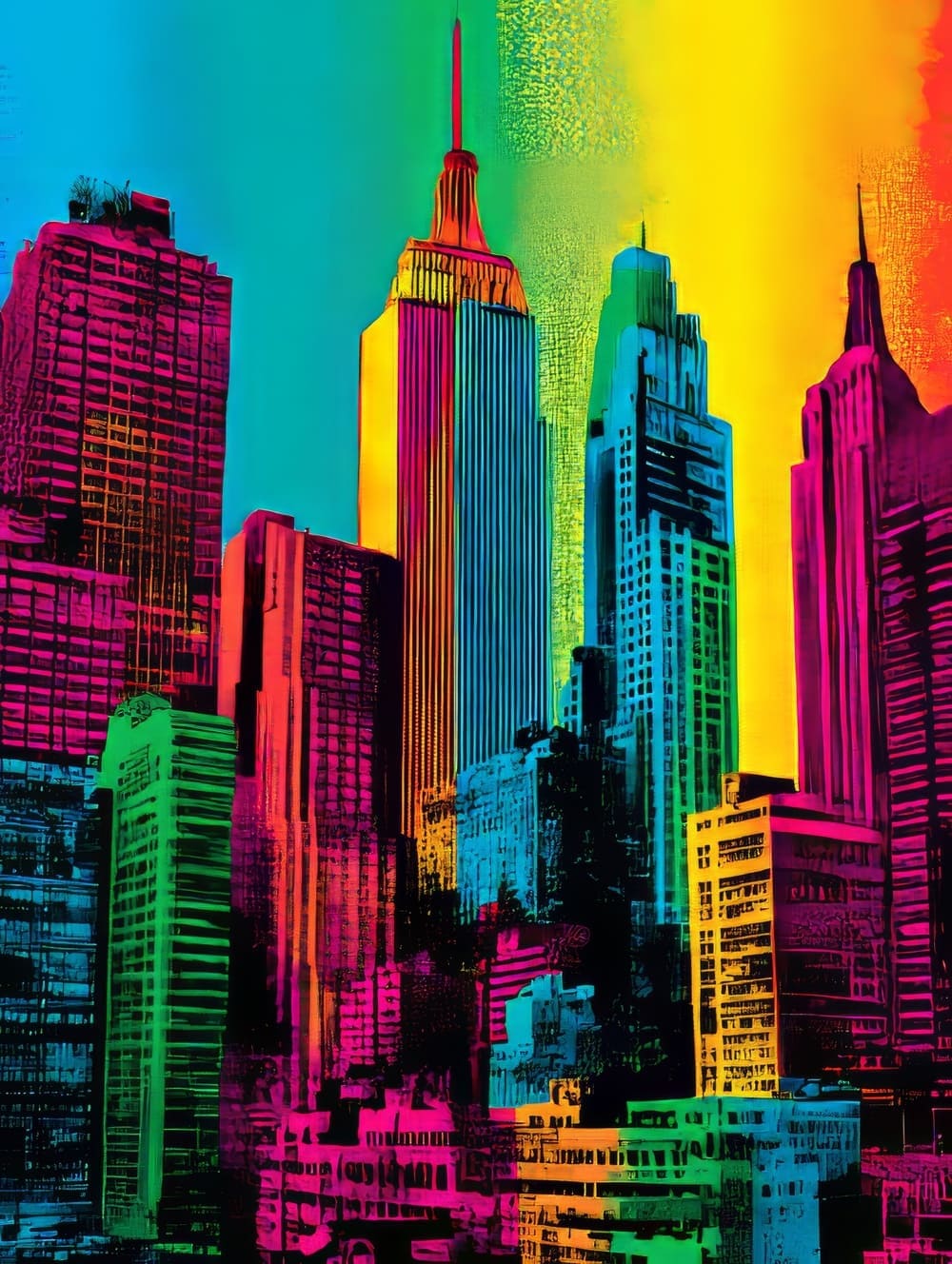 Tableau New-York Pop Art
