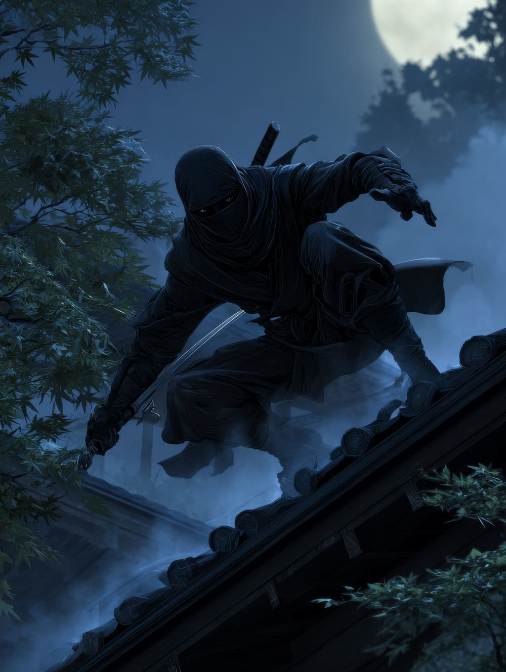 Tableau Ninja Furtif