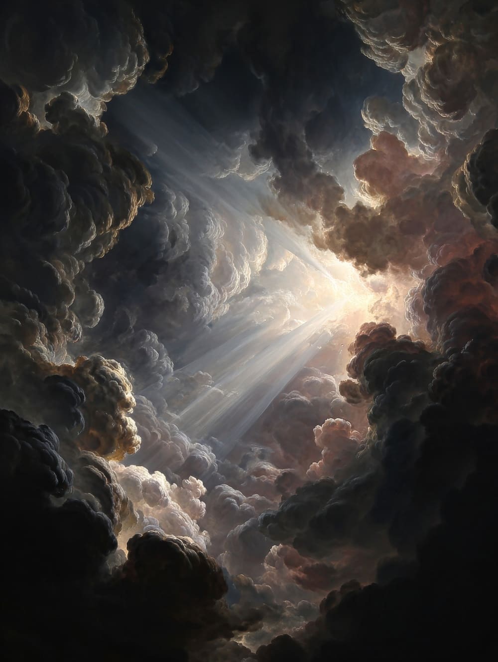 Tableau Nuages Baroque