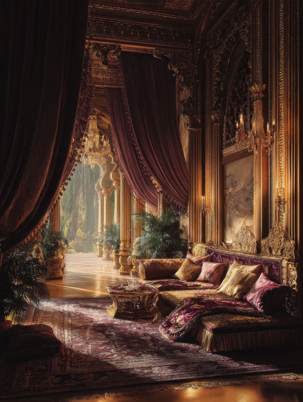 Tableau Oriental Luxueux