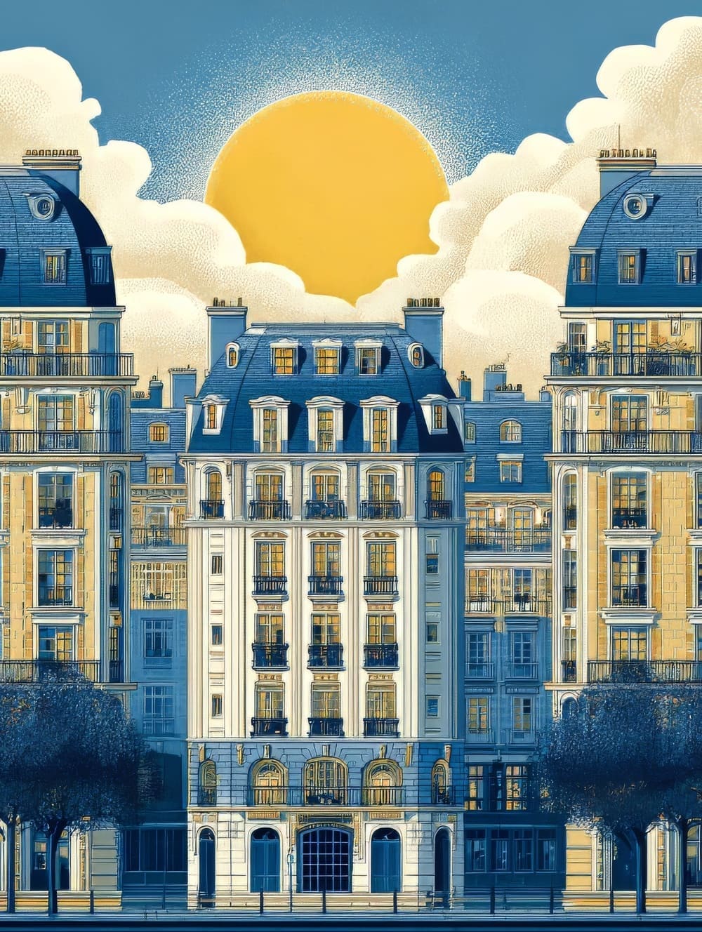 Tableau Paris Art Déco