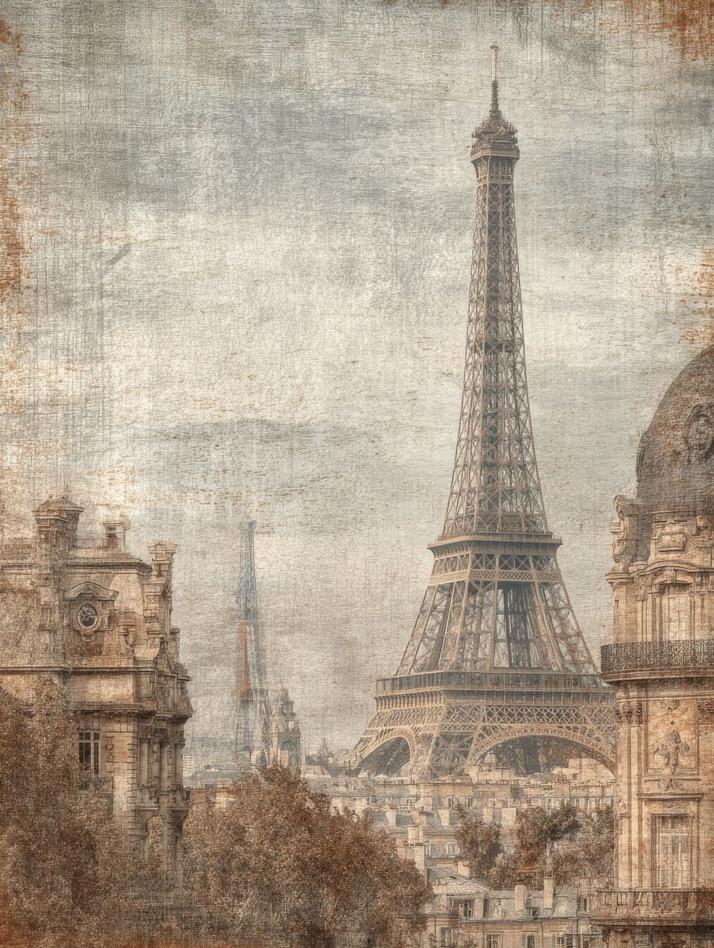 Tableau Paris Vintage