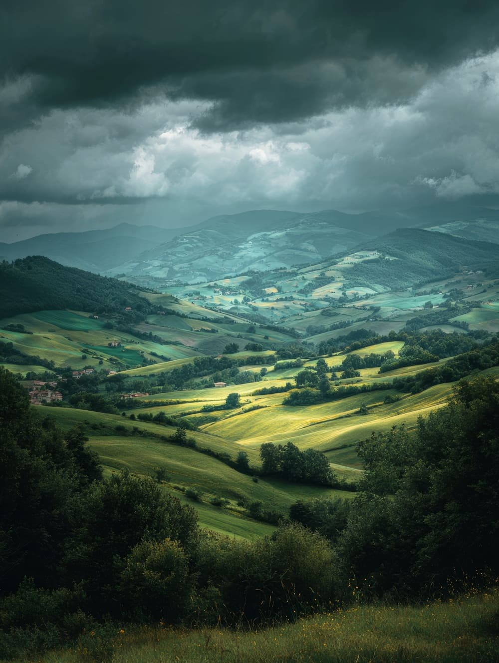 Tableau Paysage Baroque