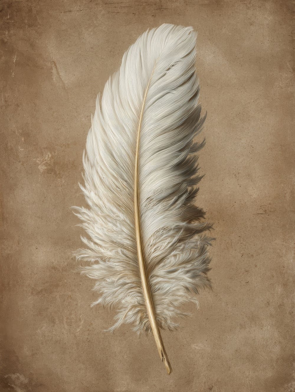 Tableau Plume Vintage