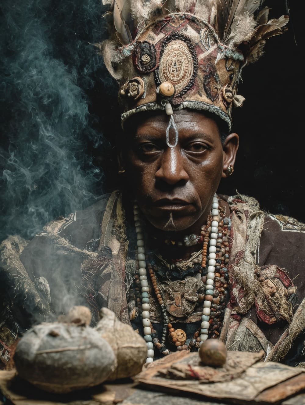 Tableau Prêtre Vaudou