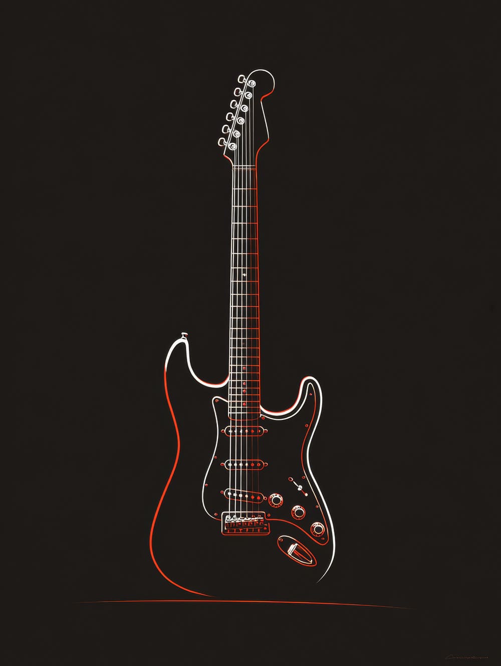 Tableau Rock Minimaliste