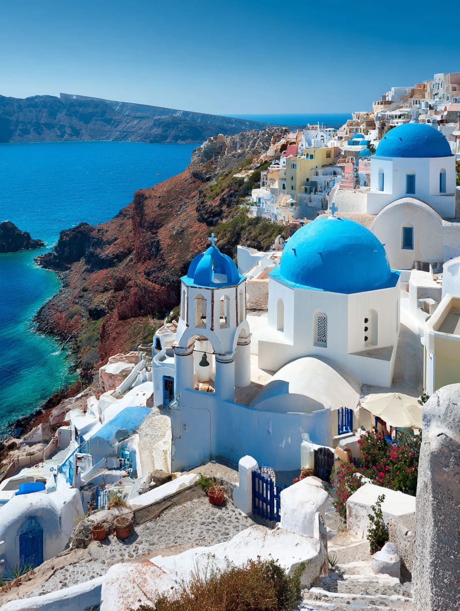 Tableau Santorin – Grèce