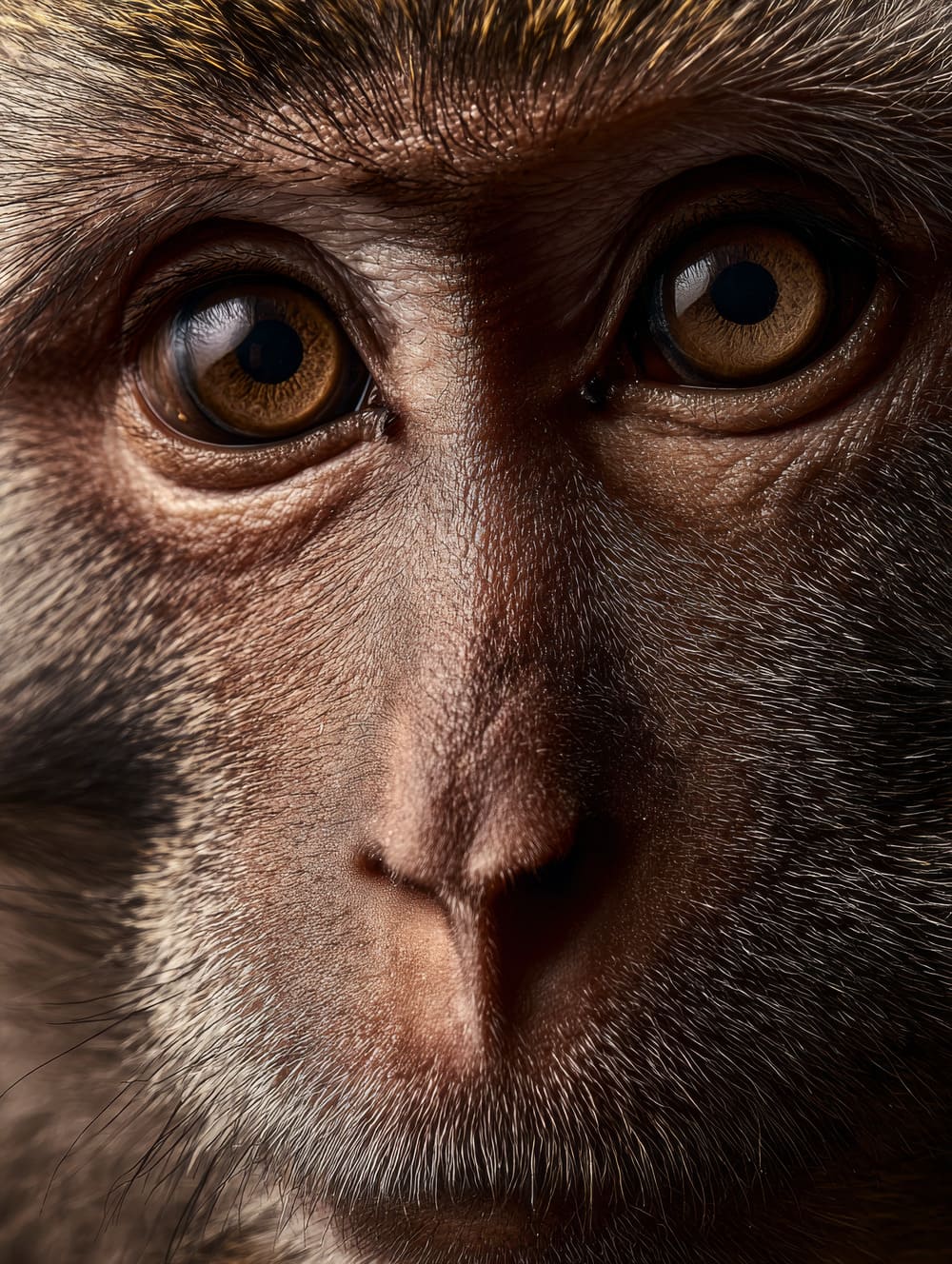 Tableau Singe En Gros Plan (Portrait)