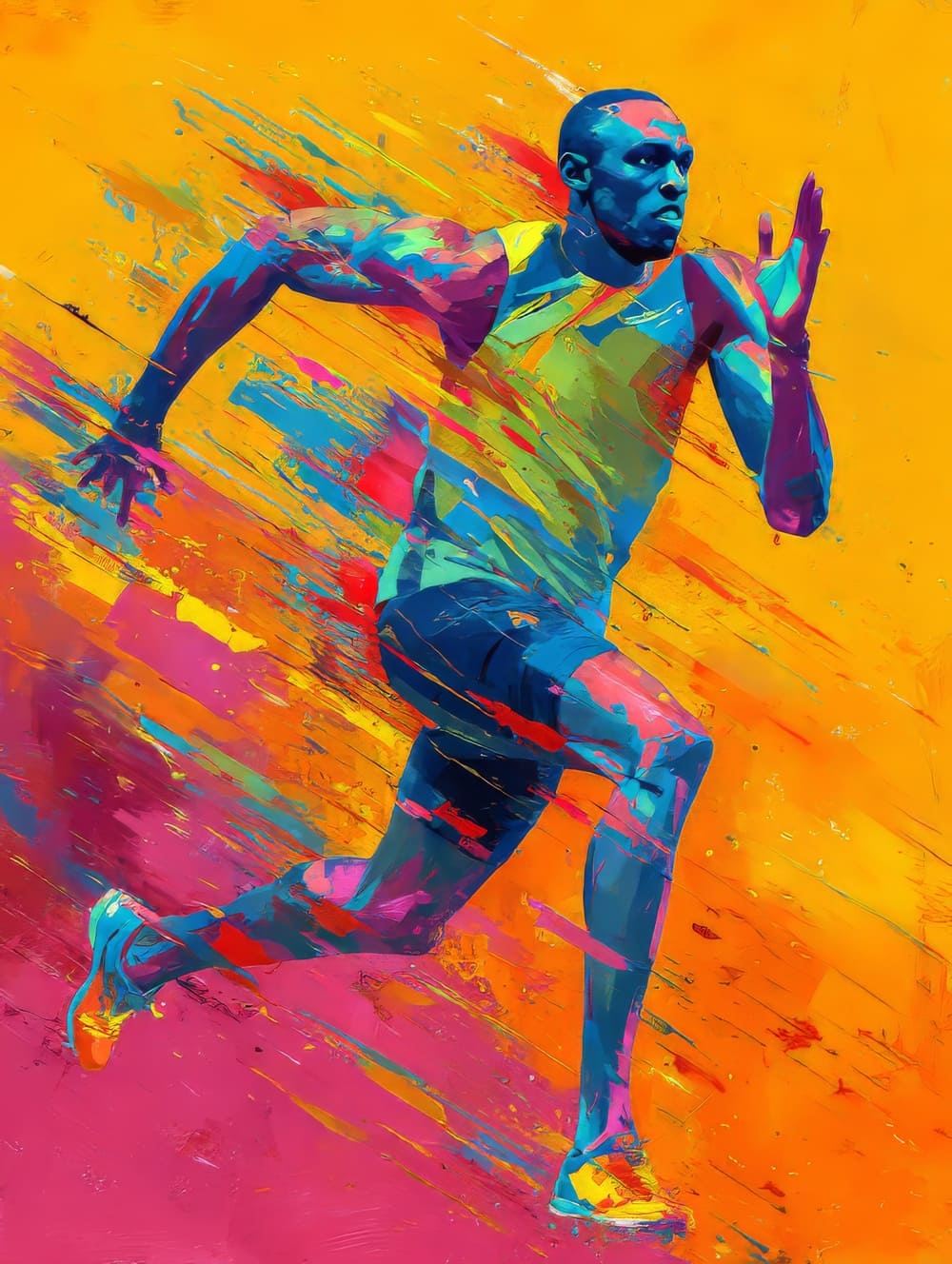 Tableau Sport Pop Art