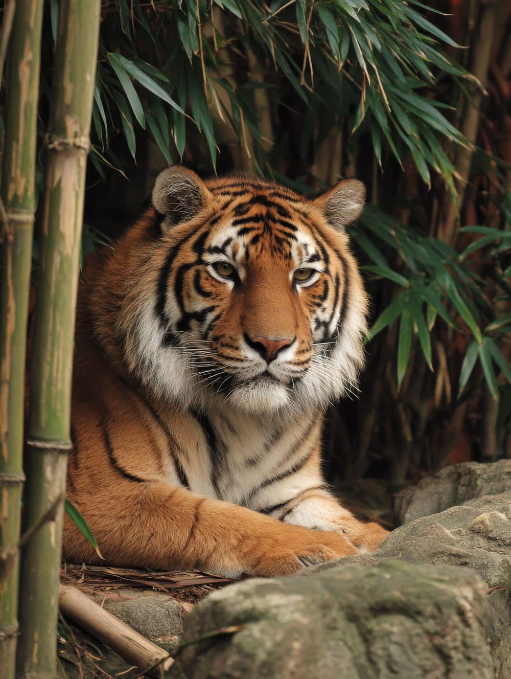 Tableau Tigre Feng Shui