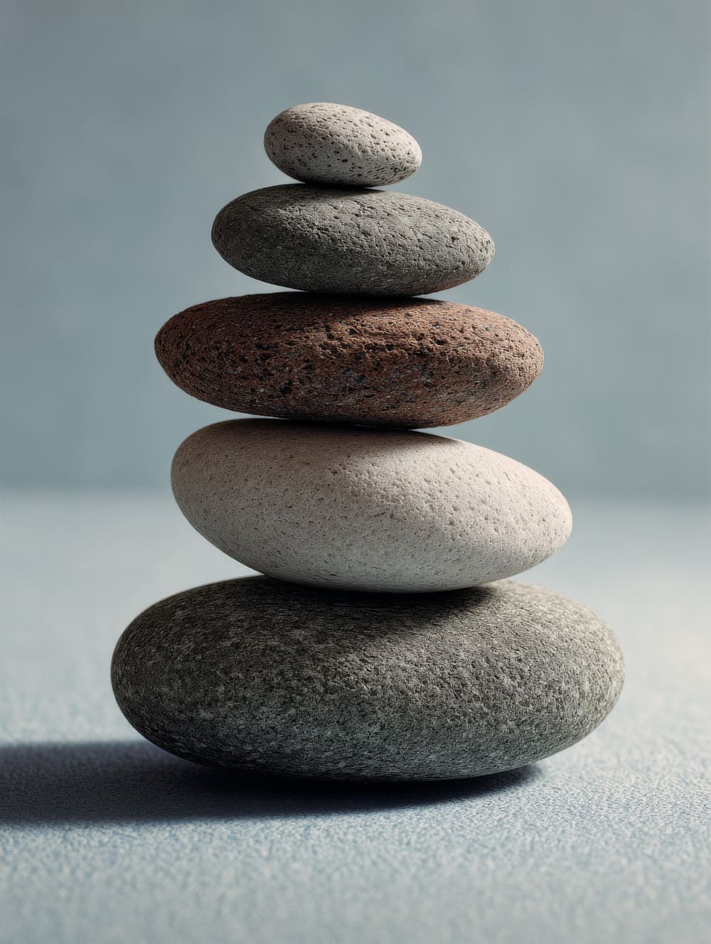 Tableau Zen Pierres Empilées