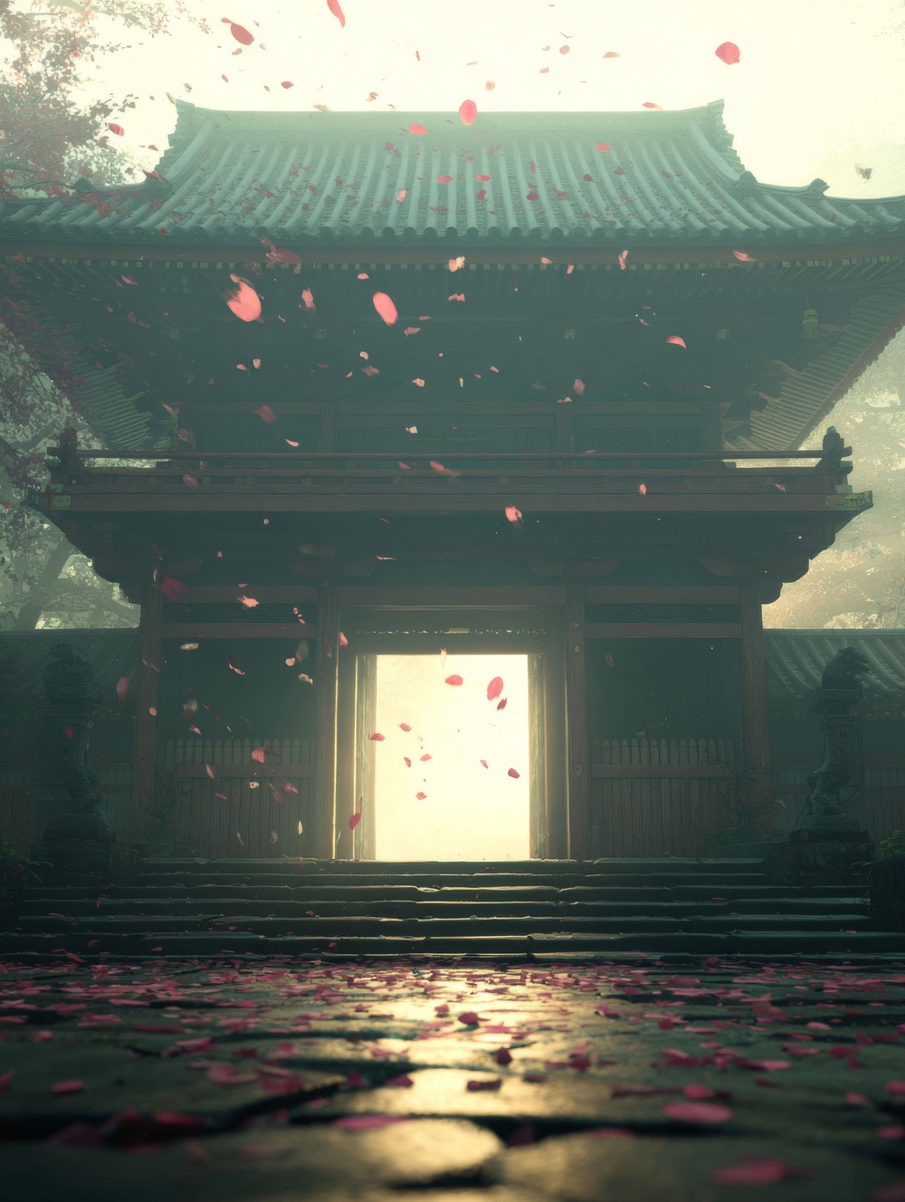 Tableau Zen Temple Japonais