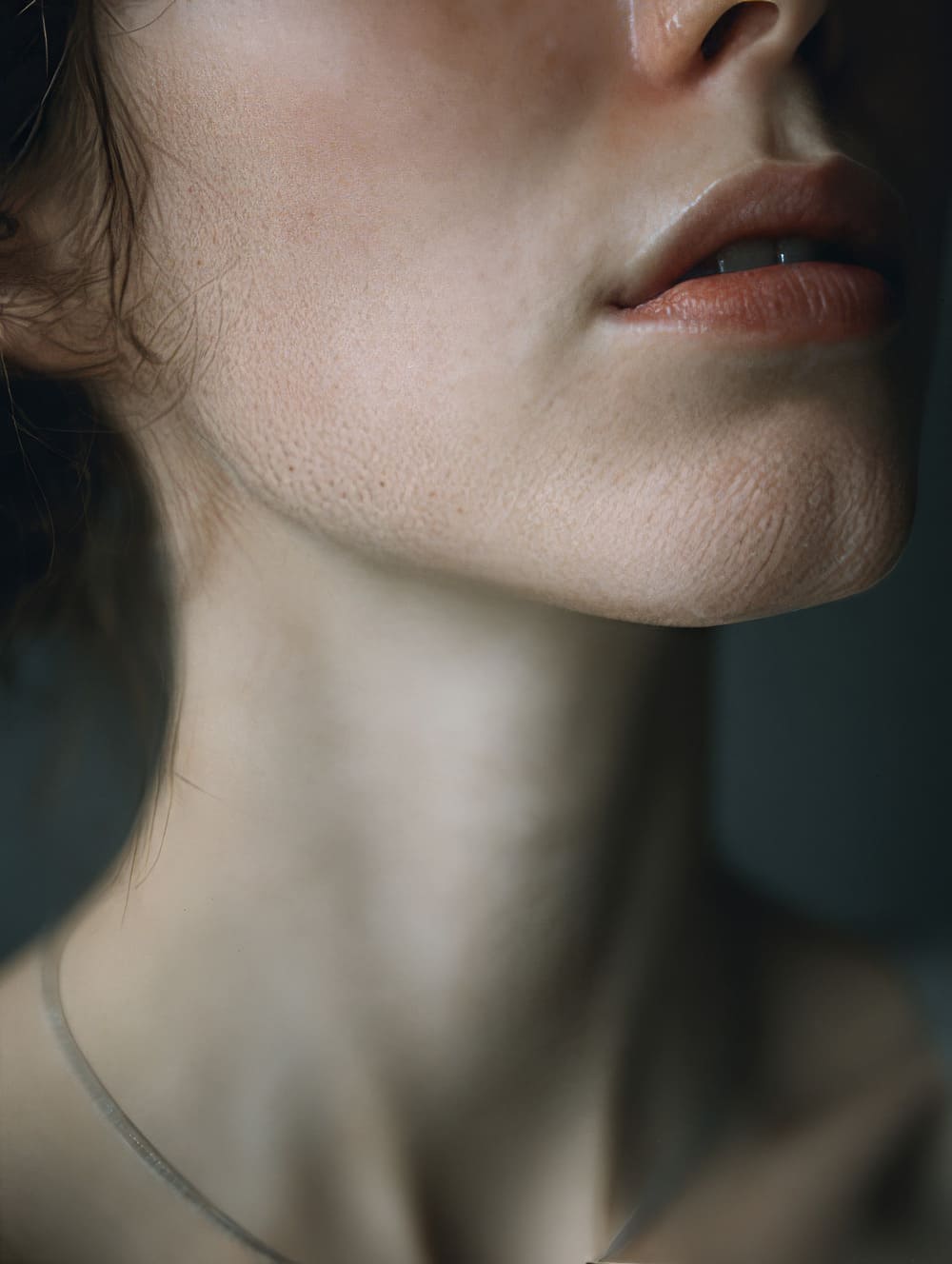 Tableau Bouche & Cou (Fragment Du Corps)