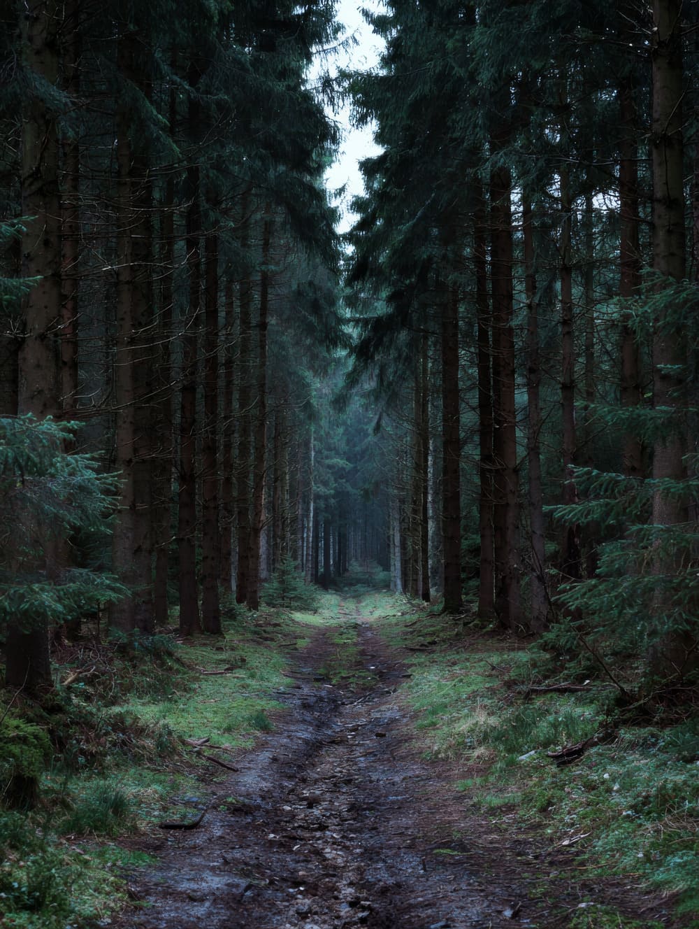 Tableau Chemin Forestier Solitaire