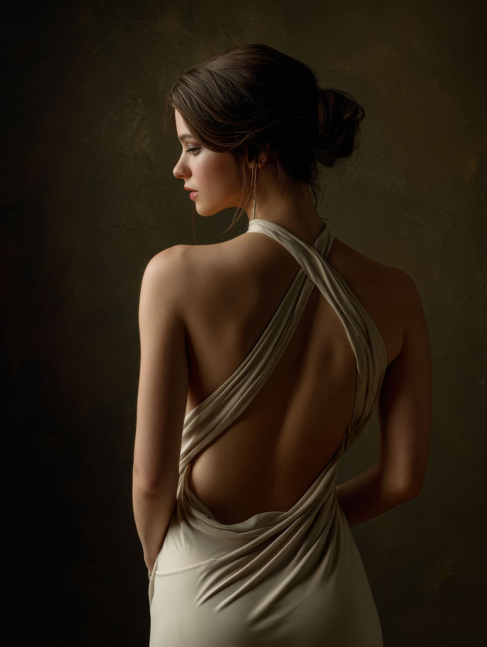 Tableau Dos Nu Féminin (Ligne Parfaite)