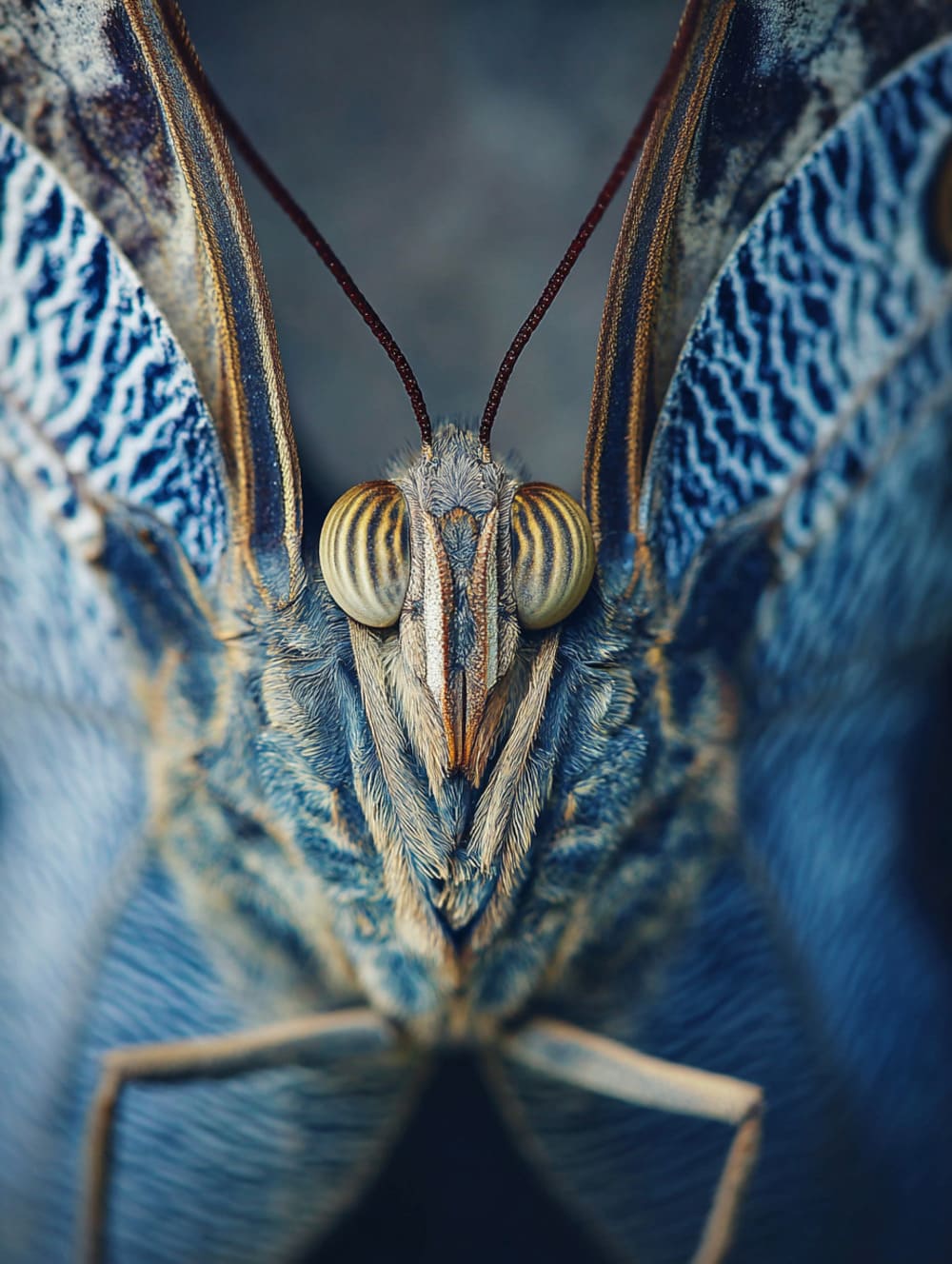 Tableau Papillon En Gros Plan (Ailes Ouvertes)