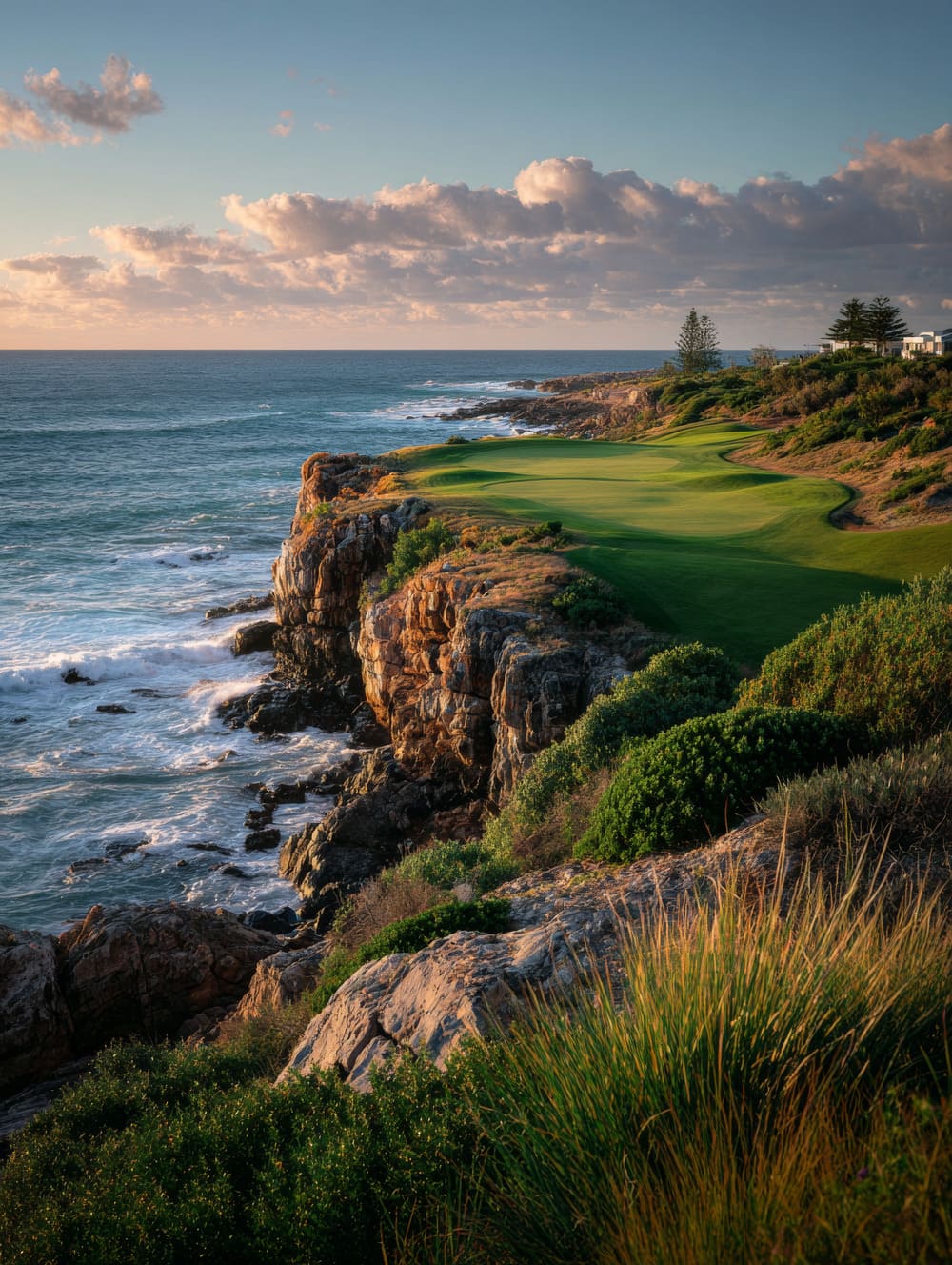 Tableau Parcours De Golf Côtier
