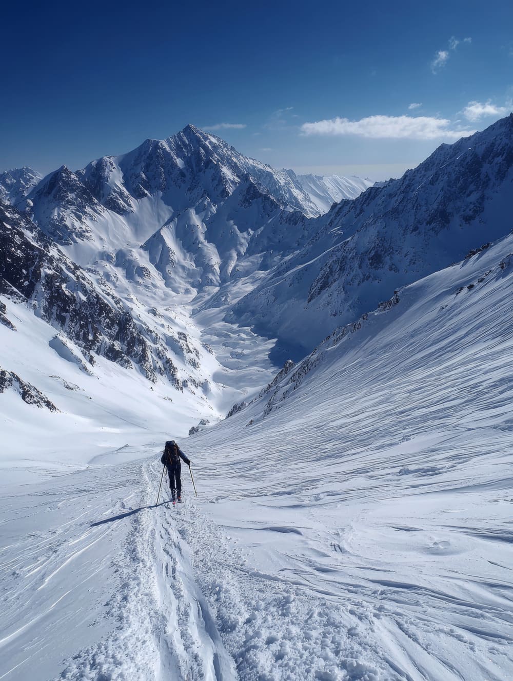 Tableau Ski De Randonnée En Altitude